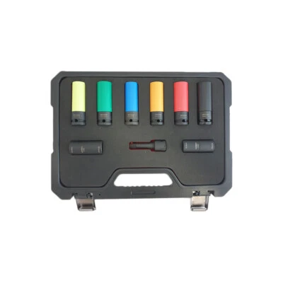 Schlagschrauber Nüsse Nuss Set Satz Alufelgen Felgennuss Schonhülse Kfz Pkw 1/2" - Bild 1 von 4