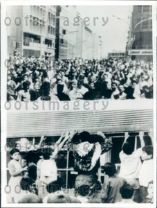 1970 Anti Regierung Demonstranten Beirut Libanon Pressefoto - Bild 1 von 2