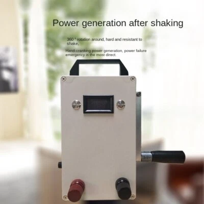 150W Hand Generator Emergency Generator Mobile Phone Charging 220V Output - Image 1 of 4