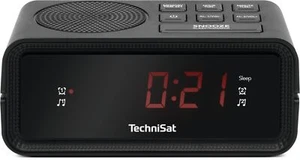 TechniSat DIGICLOCK 2 | kompakter UKW Radio-Wecker, LCD-Display, Batteriebetrieb - Bild 1 von 6