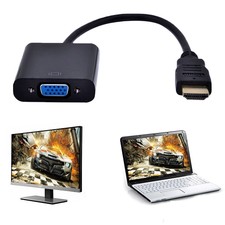1080P HDMI to VGA Cable Video Adapter Male to Female Converter HDTV PS3 XBOX PC