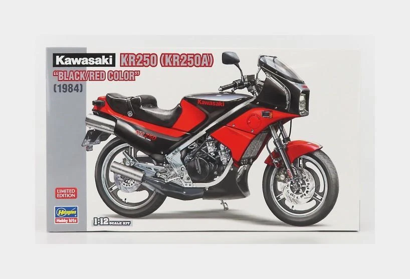 HASEGAWA 21740 Kawasaki - KR250 Motorcycle 1984 - 1/12