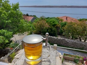 Haus direkt am Meer in der wild romantischen Landschaft des Velebit Gebirges. - Bild 1 von 24