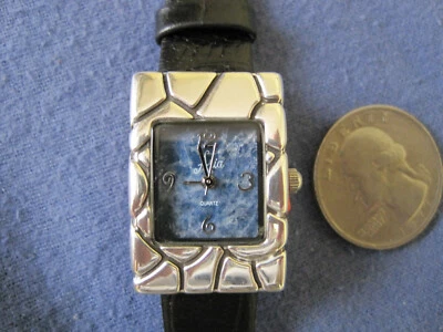 #307 reloj de cuarzo ARIA de plata de ley para damas  Foto 1 de 4