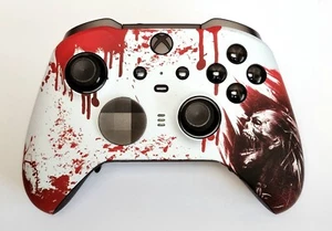 Custom Xbox Elite Series 2 Wireless Controller - Blood Zombie Design *NEW* - Picture 1 of 5
