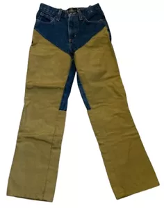 Red Head Jeans Boys Size 14 Hunting Brush Field Pants Blue Denim Canvas - Picture 1 of 5