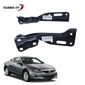 Hood Hinges Pair Set Left & Right Side For Honda Accord 2008 09 10 11 2012 - Picture 1 of 9