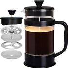 French Coffee Press 34 Oz Espresso Tea Maker with Triple Filters Utopia Kitchen