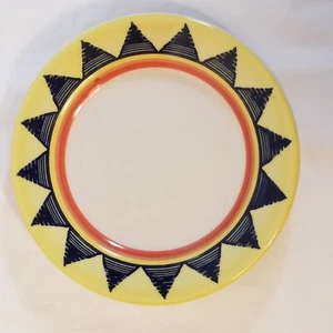 Homer Laughlin Salerno Sunburst Plate 6.25" Dessert Fruit EUC - Picture 1 of 5