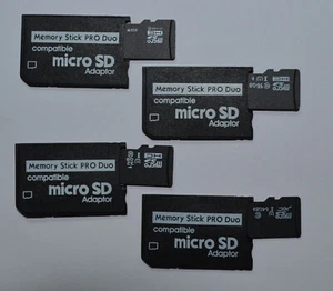 Memory Stick Pro duo 8 16 32 64 128 GB Speicherkarte für Sony PSP 1004 2004 3004 - Bild 1 von 12