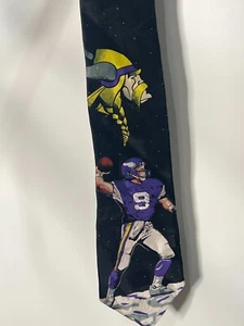 Vikings Tie Necktie Pre-owned - Picture 1 of 4