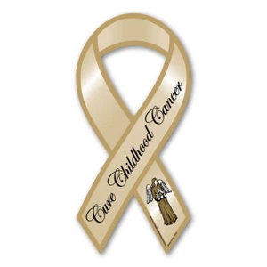 Imán de cinta de cáncer infantil Cure - Imagen 1 de 1