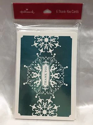 Cartões de Natal HALLMARK porta-dinheiro convites de presente cartões de agradecimento - Imagem 1 de 4