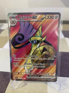 Aegislash ex - 230/182 - Full Art Rare - Paradox Rift - NM/M Pokemon Card - Picture 1 of 1