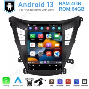 64GB For Hyundai Elantra 2014-2016 9.7" Android 13 Car GPS Stereo Radio Carplay - Picture 1 of 23