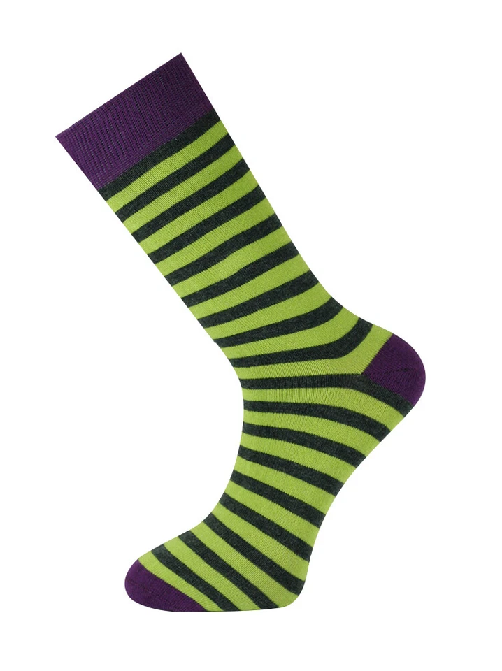 Calcetines a rayas unisex Mysocks hechos del mejor algodón peinado Foto 1 de 1