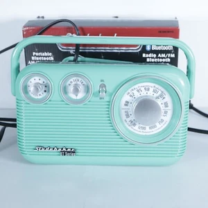 Studebaker SB2003 Radio AM FM portatile retrò | Altoparlante integrato | AC o batteria - Foto 1 di 13