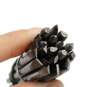 20PCS Metal Jewelry Making Stamping Punch Tools Set Kit DIY Steel Punches Stamps - Picture 1 of 6