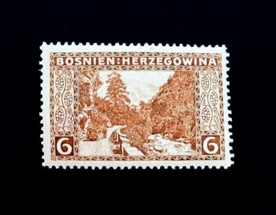 BOSNIA HERZEGOVINA Stamp - 1906 Ramatal Austria Hungary Admin. Sn 34 MVLH r68🔥 - Image 1 of 2