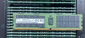 Samsung 64GB 3200MHz RAM DDR4 PC4-3200AA ECC REG 64G RDIMM 4*64GB=256GB - Picture 1 of 2