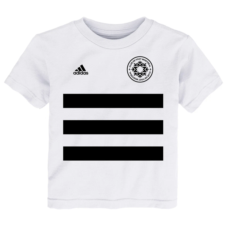 Adidas MLS Kids Boys (4-7) Montreal Impact Three Stripe Life Pitch Tee - Image 1 of 1