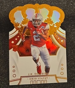2020 Panini Chronicles Draft #32 J.K. Dobbins Crown Royale RC Ravens - Picture 1 of 2