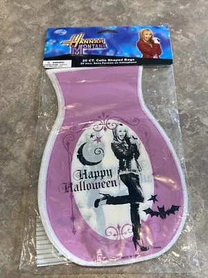 Hannah Montana FIESTA 20 BOLSAS DE GOLOSINAS Violonchelo Feliz Halloween Regalo Caramelo Truco Boo Foto 1 de 4
