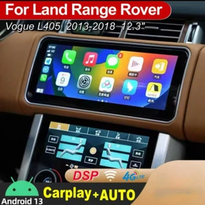 12.3''Android Car Radio Navigation Screen For Land Rover Range Rover Sport L494 - Foto 1 di 9
