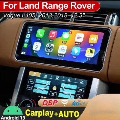 12.3''Android Car Radio Navigation Screen For Land Rover Range Rover Sport L494 - Image 1 of 4
