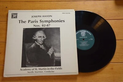 HAYDN "PARIS SYMPHONIES NOS 82-87" NEVILLE MARRINER TRIPLE LP 12" RECORD [53] - Image 1 of 4