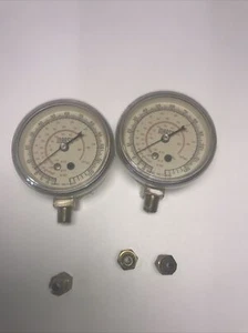 2 New Marsh Pressure Gauge 34693-1 ISSA - Still In Plastic With 3 Fittings - Picture 1 of 9
