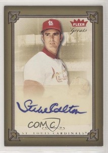 2004 Fleer Greats of the Game Auto Steve Carlton (Cardinals) #GBA-SC.2 Auto HOF