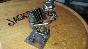 Vintage Hinz & Kunst Das Original ACCORDION Metal Sculpture Made in Germany Exc. - Picture 1 of 9