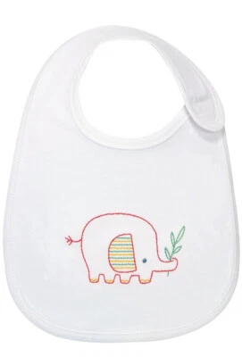 Dimensions Crafts 70-73963 Elephant Bib Embroidery Kit Baby Shower Gift - Image 1 of 4