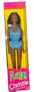 1998 Florida Vacation Christie African American Barbie Worn Box 20536 New In Box - Bild 1 von 6