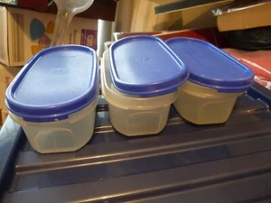 Three Tupperware 500ml Storeage Cannister - Picture 1 of 3