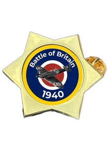 Insignia prendedor solapa estrella dorada Batalla de Gran Bretaña 1940 - Imagen 1 de 4