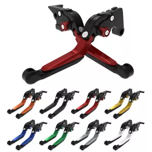 Fold & Extend Clutch Brake Levers Fit For Triumph Bonneville 800 America 02-06 - Bild 1 von 40