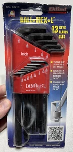 Eklind 13213 Ball-Hex-L Key Allen Wrench 13pc set SAE - Picture 1 of 2