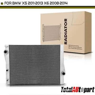 Nuevo radiador sin enfriador de aceite para BMW X5 2011-2013 X6 2008-2014 3,0 L 17117533472 Foto 1 de 4