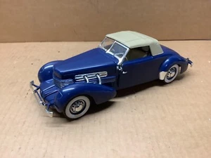 2001 ERTL AMERICAN MUSCLE CLASSICS 1937 CORD 812 CONVERTIBLE PRE-OWNED NO BOX - Picture 1 of 7