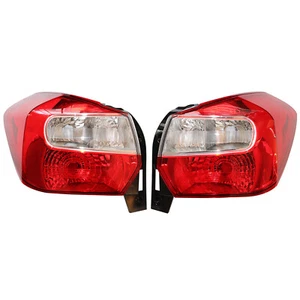 1 Pair Set Tail Lights Black For 2012-2016 Subaru Impreza 2013-2015 XV Crosstrek - Imagen 1 de 12