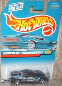 Hot Wheels 1999 #1107 Chrysler Thunderbolt blue,ex. card, i combine shipping - Picture 1 of 1