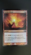 M11 ** Pyretic Ritual (FOIL) ** Mtg Magic (EX/SP)