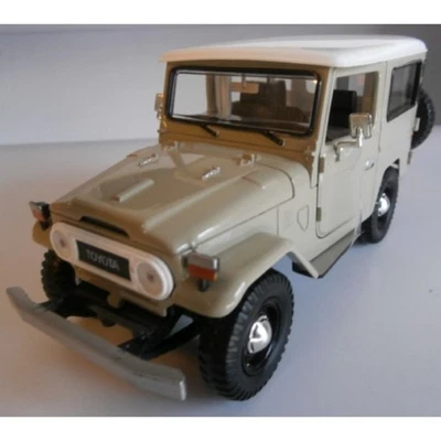 1/24 FJ40 Land Cruiser beige pressofuso el - Immagine 1 di 4