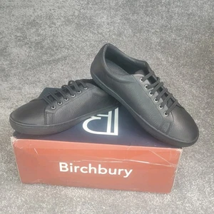 Birchbury Bramford Barefoot Dress Shoes Black Mens Sz 11.5 Minimalist Slip-on - Picture 1 of 11