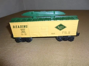LIONEL O GUAGE READING LINES RDG 16614 COP AND HOBO CAR - Picture 1 of 7