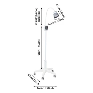 Lampada led per esami chirurgici 12W lampada per esami medici con ruote - Foto 1 di 15