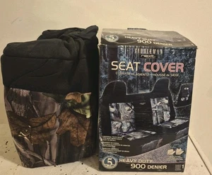 Saddleman Heavy Duty Camo Truck Bench Seat Cover - Picture 1 of 5