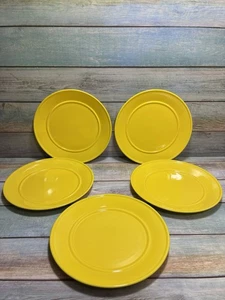 Mikasa By Bob Van Allen Yellow Salad/Dessert Plate GX 300 Japan 8 1/2” Set of 5 - Picture 1 of 7